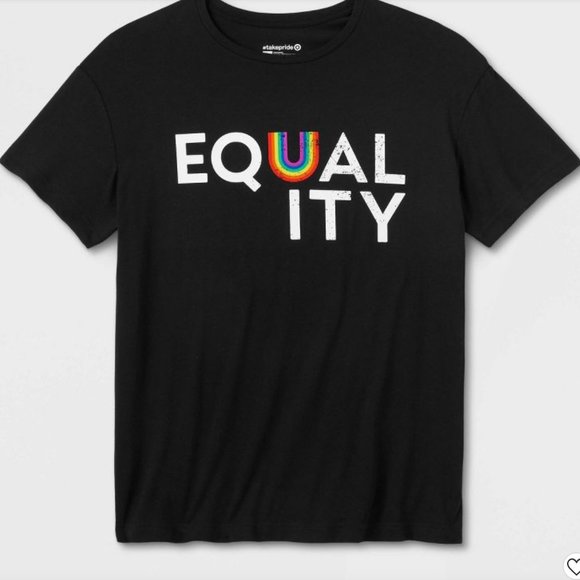 Black "Equality" Short Sleeve T-Shirt - Picture 2 of 6